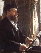 Anders Zorn Unknow work 63 oil on canvas